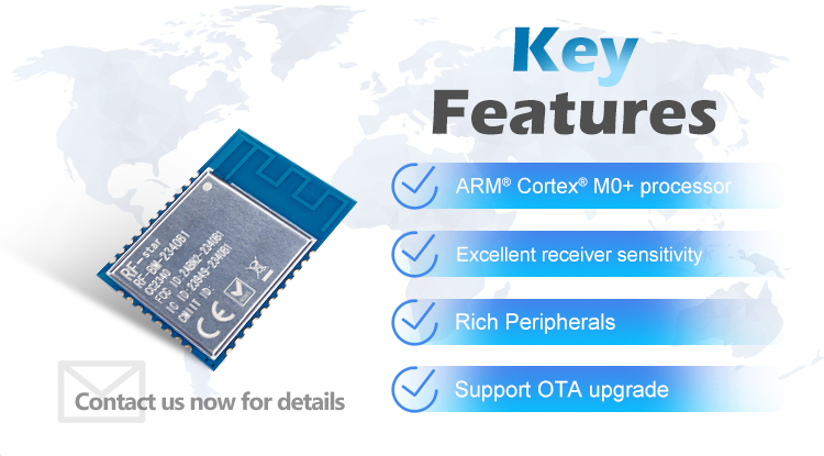 Features of CC2340 module RF-BM--2340B1