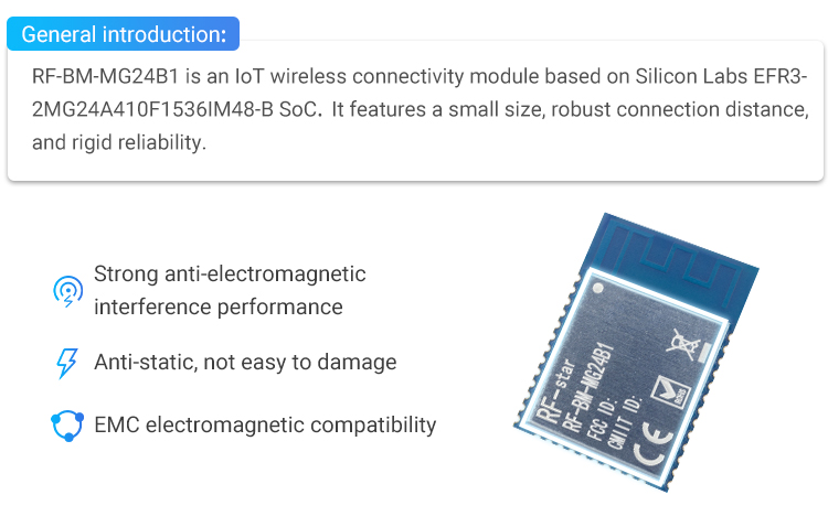 features of EFR32MG24 MG24B1