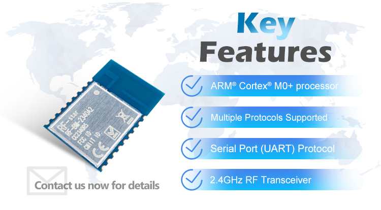 Features of CC2340 module RF-BM-2340A2