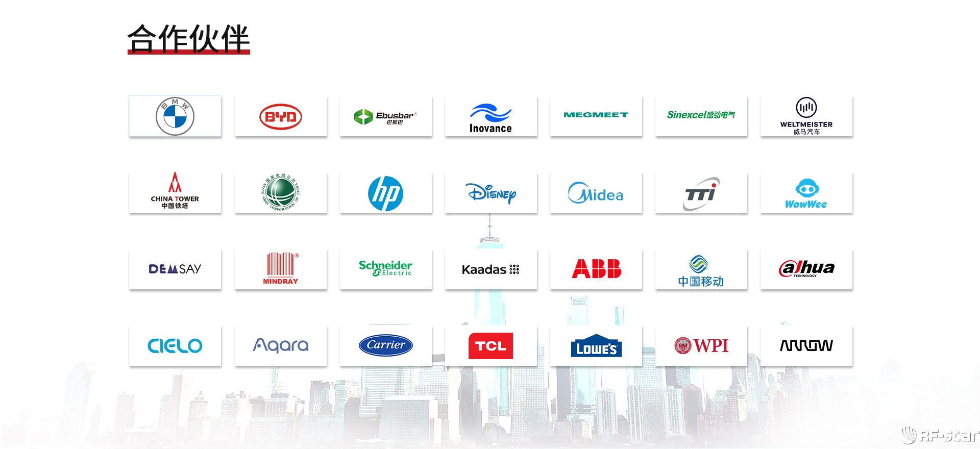 信馳達合作伙伴